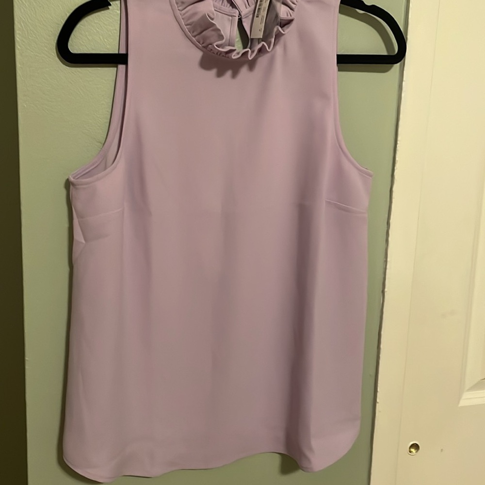 NWT J Crew Ruffle Top Size M - Picture 4 of 6